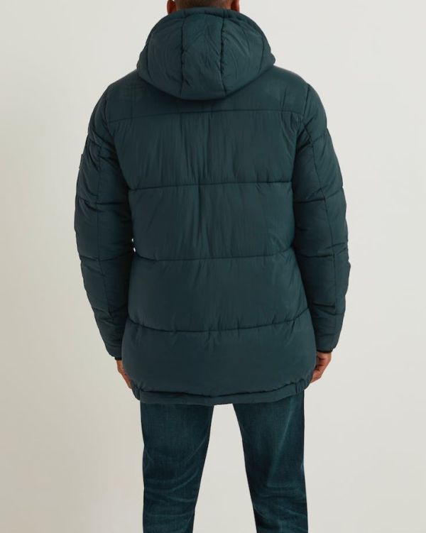 Geaca de iarna Matalan albastra 000251