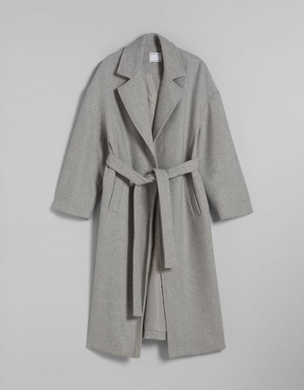 Palton maxi dame demisezon Bershka  000156